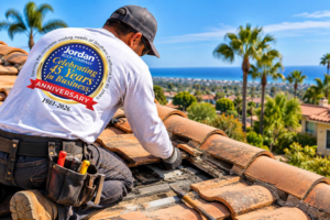 Roof repair in Orange County by Jordan Roof Company